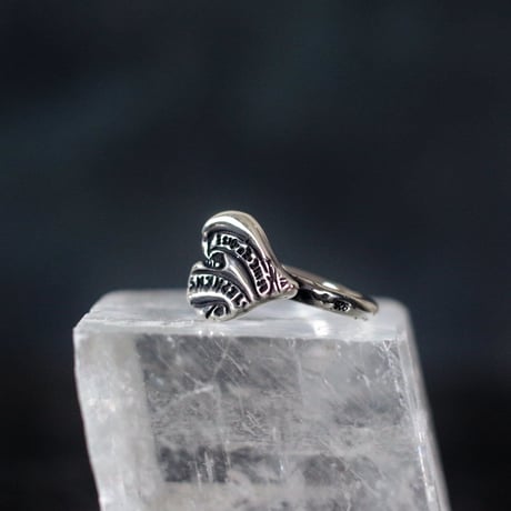【予約】Stamp Heart Ring 【HRR002SV 】