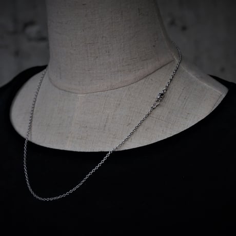 【予約】OVAL CHAIN NECKLACE GP/RP【HRC001GP/RP 】