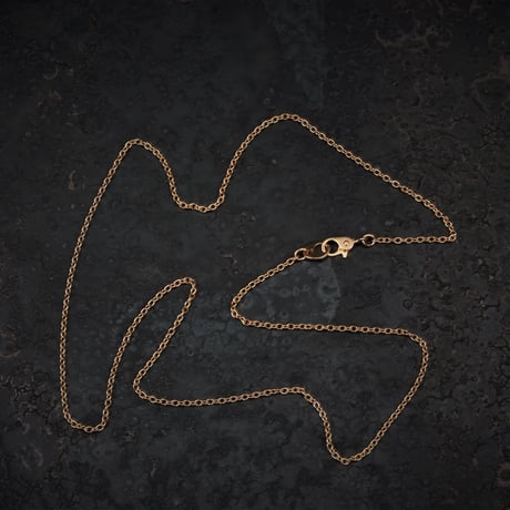 【予約】NARROW CHAIN NECKLACE GP/RP【HRC003GP/RP 】