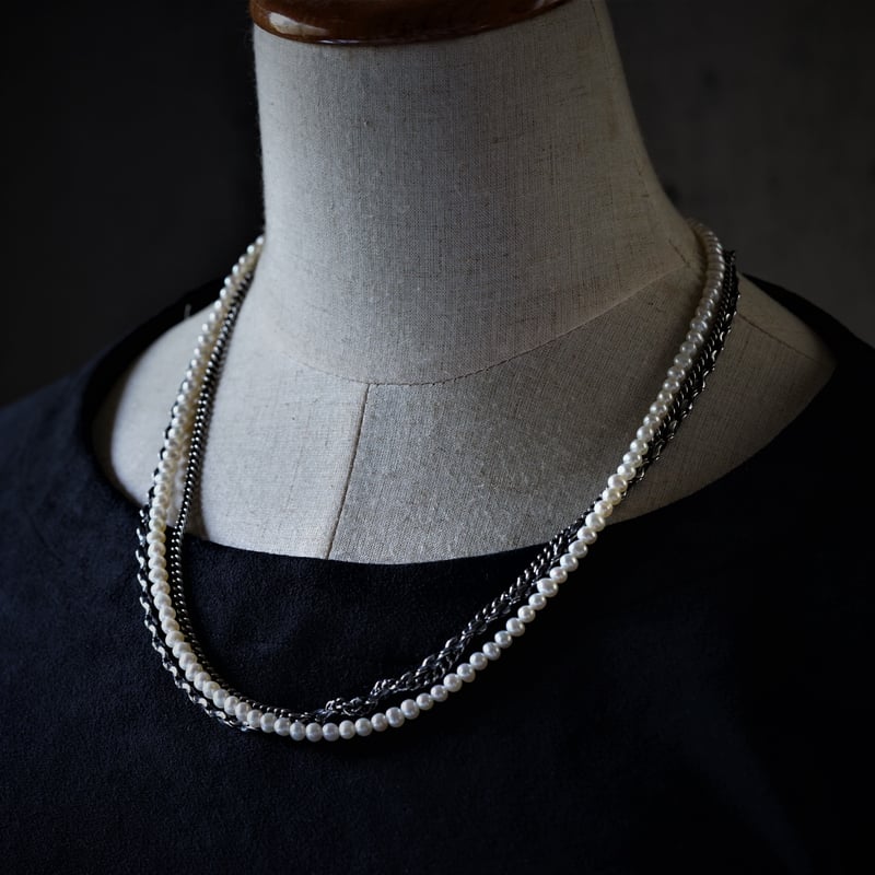 予約】CHAIN&PERLネックレス ロング 【直営限定】 | HARIM 予約】CHAIN&PERLネックレス ロング 【直営限定】 | HARIM