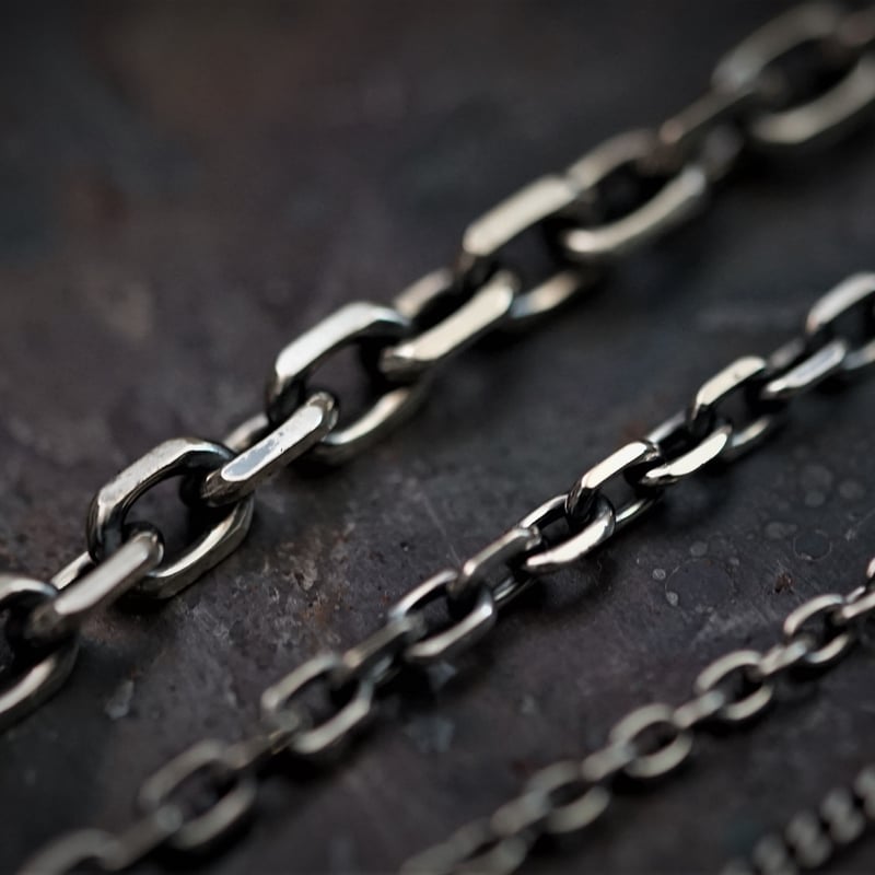 予約】 120CUT-OUT CHAIN NECKLACE OX【HRC005OX 】 |