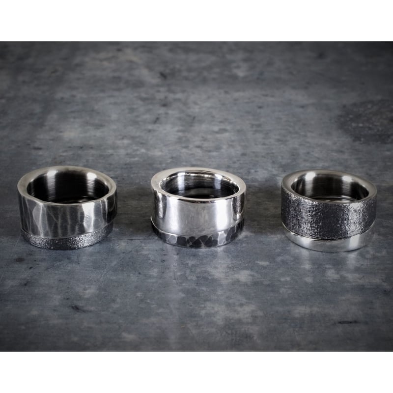 予約】HARIM EDGE RING2＆3 PAIR-SET【HRR042+043SET】