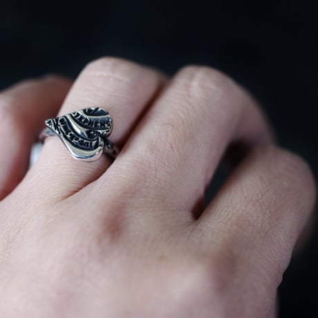 【予約】Stamp Heart Ring 【HRR002SV 】