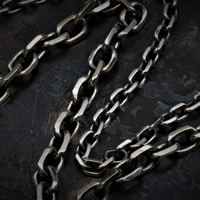 予約】 120CUT-OUT CHAIN NECKLACE OX【HRC005OX 】 |