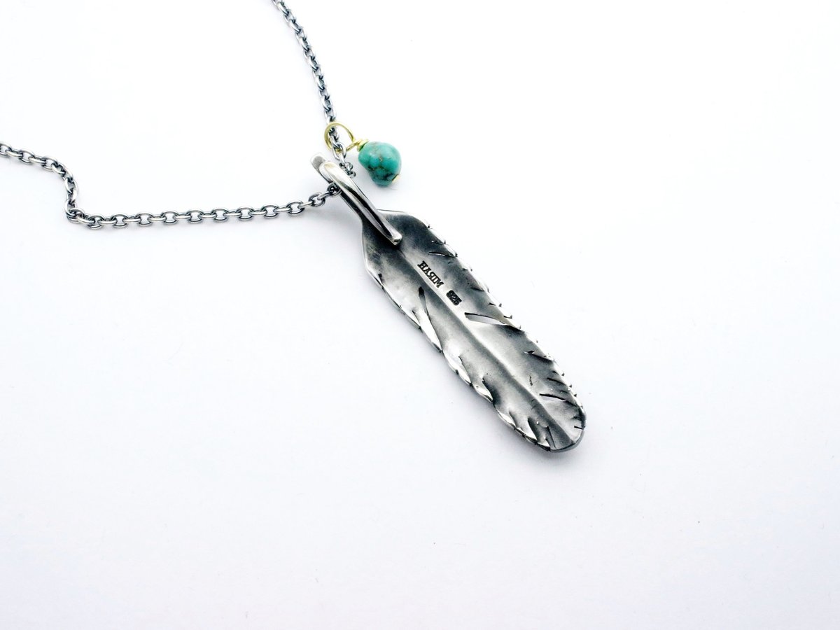 新品 HARIM FEATHER CENTER S 50㎝ フェザーネックレス 新品 HARIM FEATHER CENTER S 50㎝ フェザーネックレス ハリム