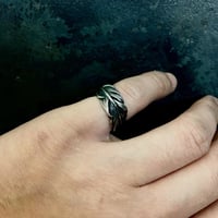 【予約】ＨＡＲＩＭ　 Owl Feather ring SMALL　SV