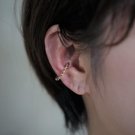 【予約】press earcuff  large GP 片耳【HRA042CFGP　L　】