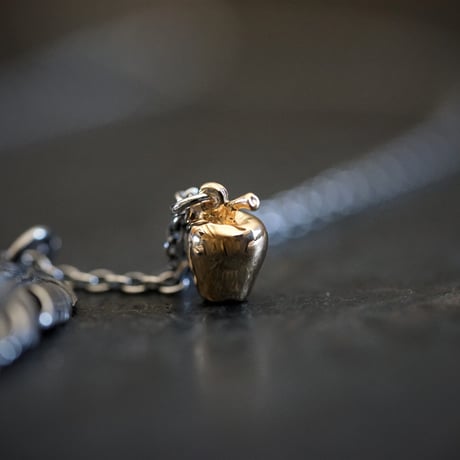 【予約】Leaf feather with golden apple  【HRP021 】