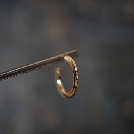 【予約】thin rain pierce GP  両耳セット【HRA060SGP SET※旧品番HRA052GPS】