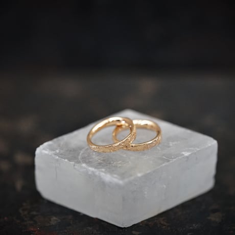 【予約】ARABESQUE DOUBLE RINGS　GP/RP【HRR010GP/RP 】