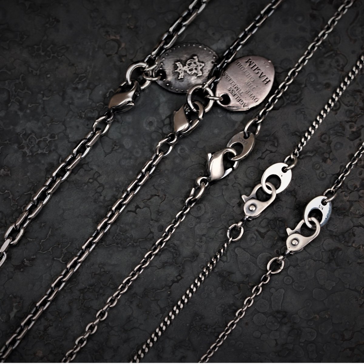 ハリム　シルバー925 HARIM Narrow Chain Necklace 予約】NARROW CHAIN NECKLACE OX【HRC003OX 】 | HARIM