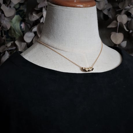 【予約】ROCK BEADS CHAIN NECK  GP【HRP118GP 】