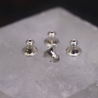 予備用シルバー925製キャッチセット