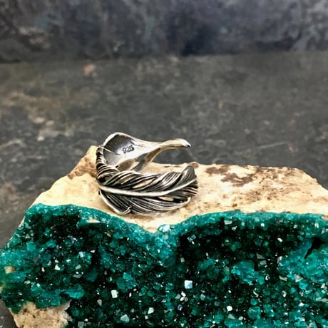 【予約】ＨＡＲＩＭ　 Owl Feather ring SMALL　SV