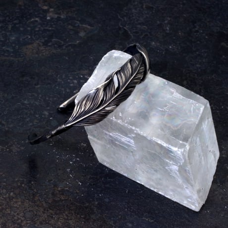 【予約】Double feather bangle SV 【HRA034SV】