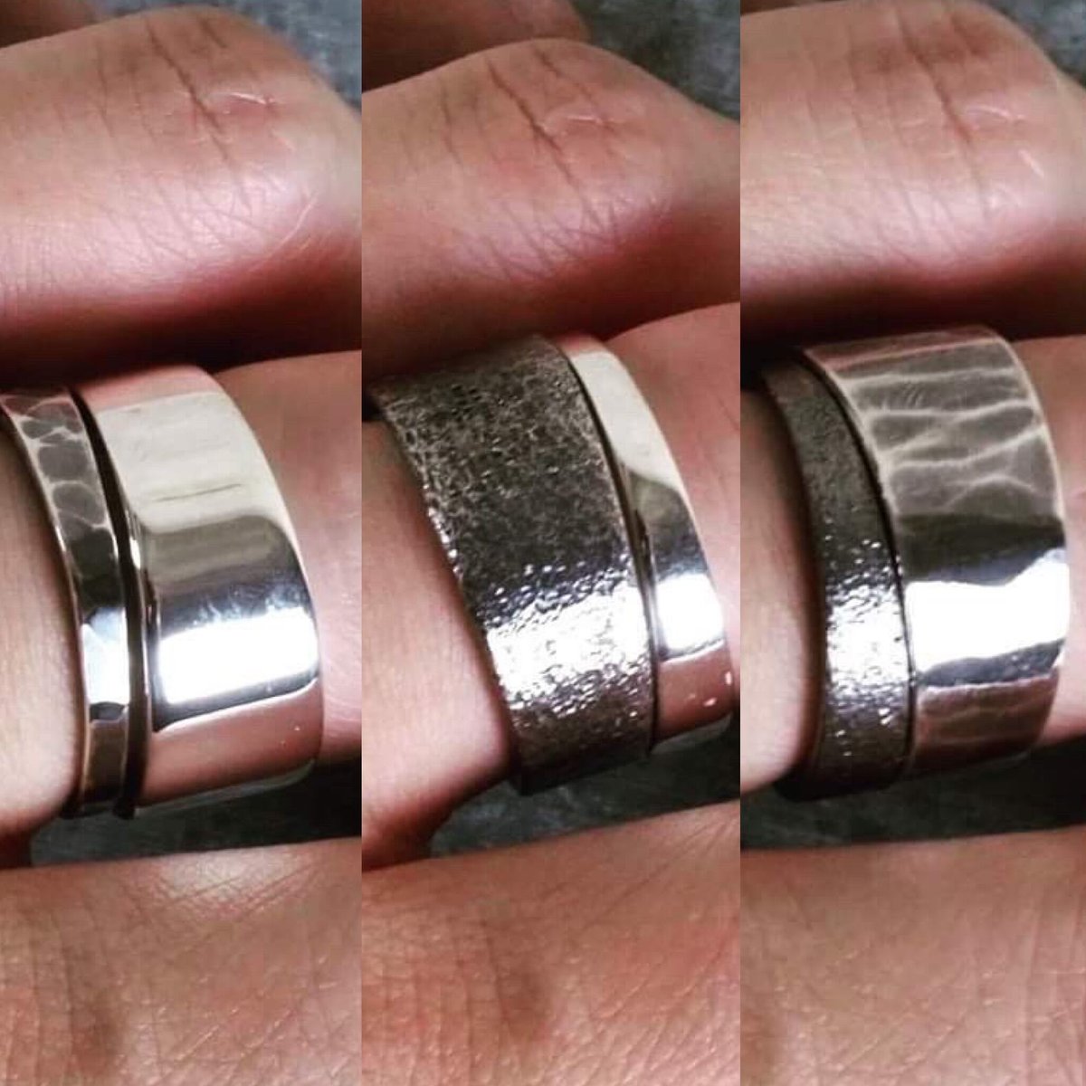 予約】HARIM EDGE RING2＆3 PAIR-SET【HRR042+043SET】