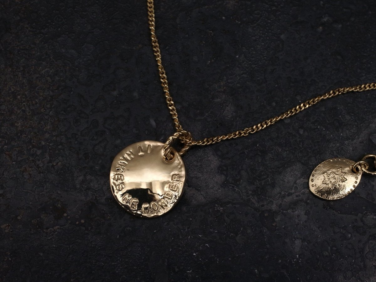 HEAVEN ネックレス 予約】Stairway to heaven COIN PENDANT【HRP114GP 】