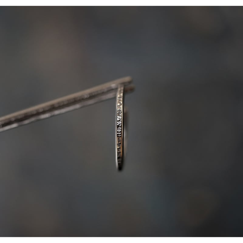 予約】thin rain pierce SILVER 両耳セット【HRA060SOX SE