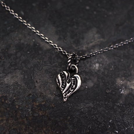 【予約】Stamp Heart Pendant  【HRP002SV 】