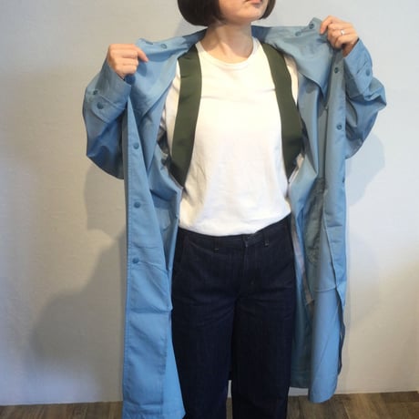『 Traditional  Wether wear 』レインコート  ブルーL