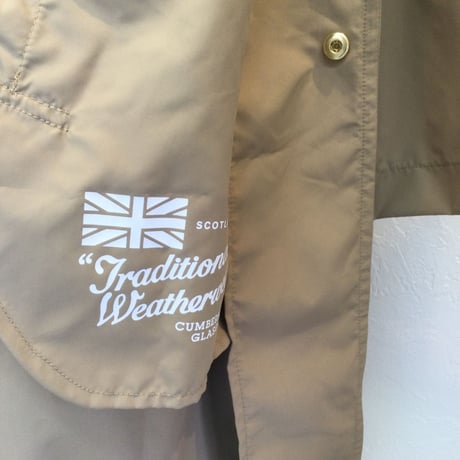『Traditional Weatherwear』ペンリス レイン パッカブル　ベージュ
