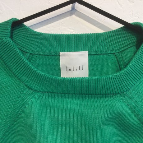 『 lelill 』 スウェットニット　グリーン