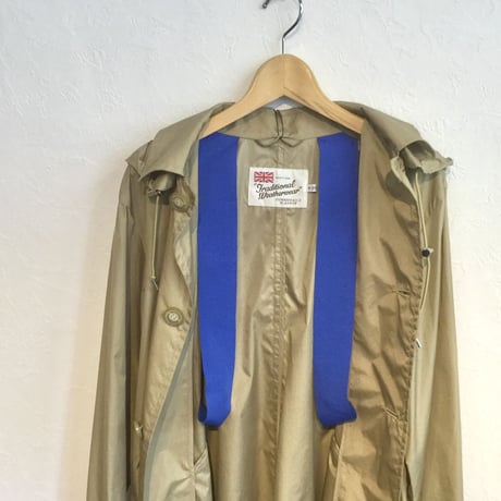 [ Traditional  weather  wear ]  パッカブルレインコート　ベージュ