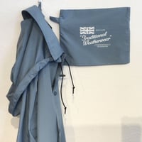 『 Traditional  Wether wear 』レインコート  ブルーL