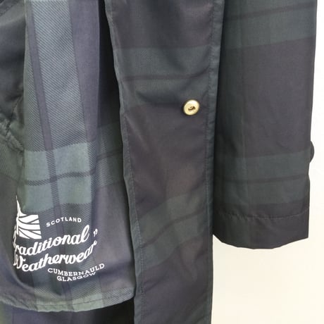 『Traditional weatherwear』ペンリス レイン パッカブル　ブラックウォッチ