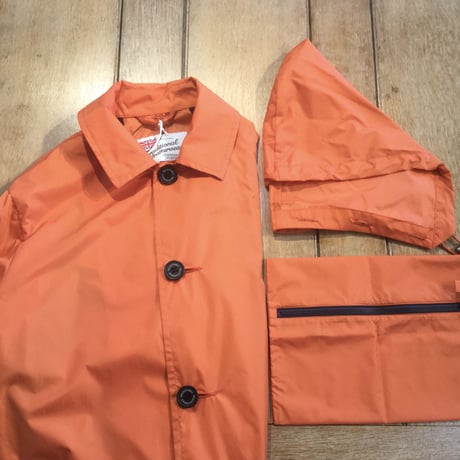 [ Traditional weather wear ]  パッカブルレインコート　グリーン