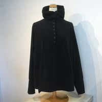 『 lelill 』 パイルパーカー　ブラック