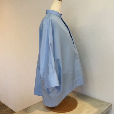 『Traditional  Weatherwear』フライフロント プルオーバー  ブルー