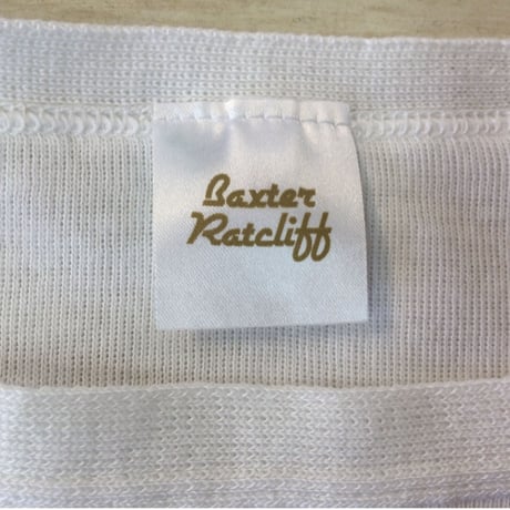 『 Baxer Ratcliff 』 ボーダーニット  ホワイト×ブルー