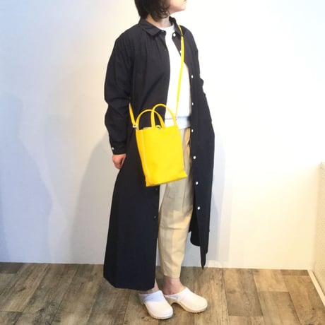 [ MARLON ]  2 WAY スモールレザーバッグ　ホワイト