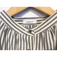 『 LUEUF 』 ヒッコリーストライプブラウス