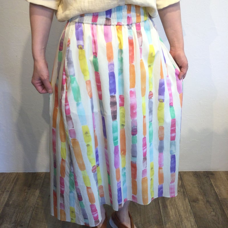 lelill 』 リバティフレアースカート | correct 