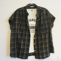 『FANEUIL』 ビエラチェックブラウス