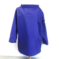 『Newlyn Smocks』プルオーバー ブルー