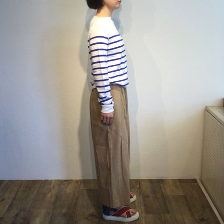 『 Baxer Ratcliff 』 ボーダーニット  ホワイト×ブルー