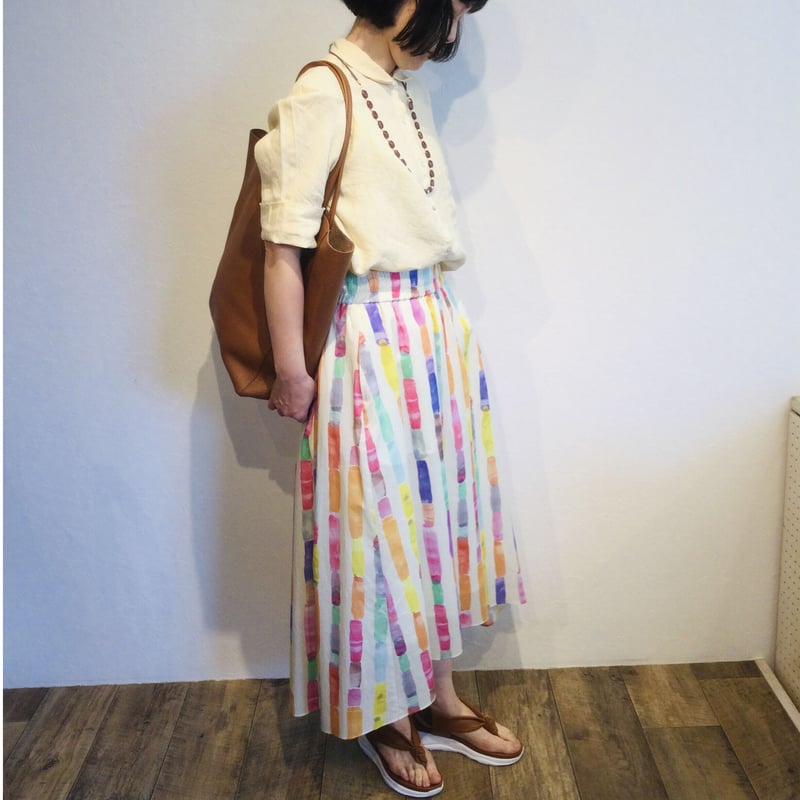 lelill 』 リバティフレアースカート | correct 