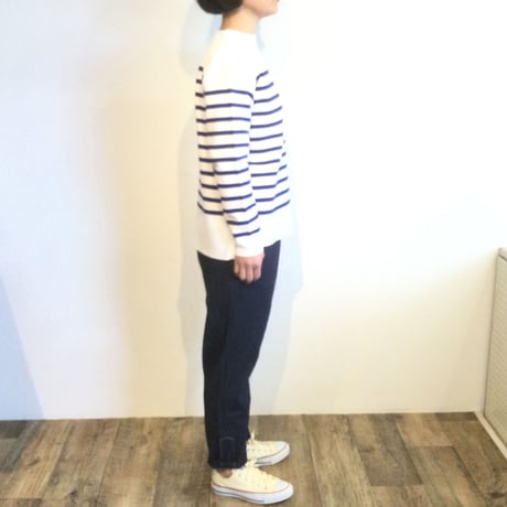 『 lelill 』 ボーダープルオーバー