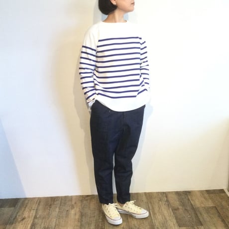 『 lelill 』 ボーダープルオーバー
