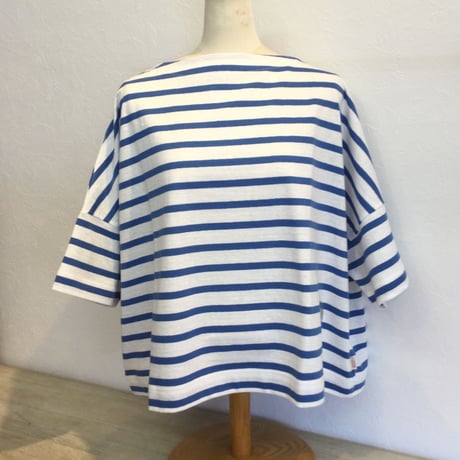 『Tradition  Weather wear』BMBシャツ ショートスリーブ  サックス