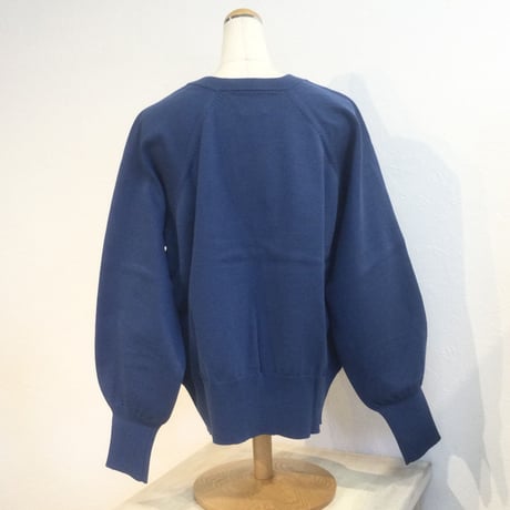 『 lelill 』スウェットニット ブルー