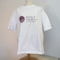 『 LUEUF 』 ビッグTシャツ  please & thank you