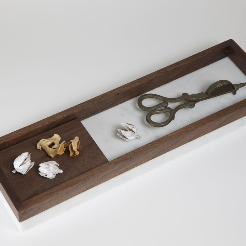 ギャラリートレー】 ロングタイプ 56cm ハンドル/飾りフット 大型