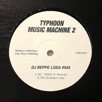 (12"/ used) DJ Beppe Loda / Typhoon Music Machine 2  < slo house / world >