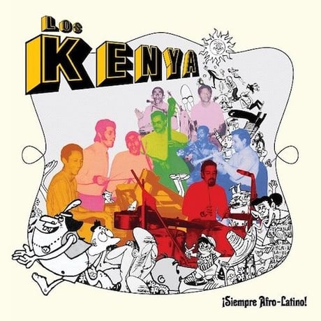 (LP) LOS KENYA / SIEMPRE AFRO-LATINO  <afro / salsa>
