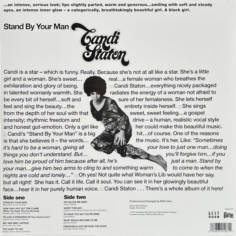 LP) CANDI STATON / STAND BY YOUR MAN <Soul> |