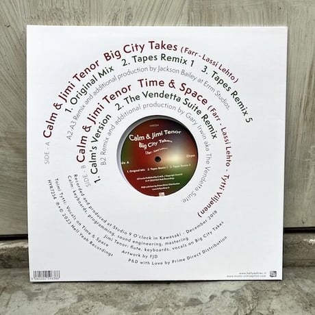 (EP) Calm & Jimi Tenor / Big City Takes   <chill out / slo house>